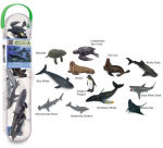 M&auml;ngukujuke Collecta Mini Sea Animals A1107, 12 tk, mitmev&auml;rviline