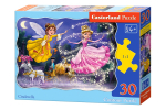 Pusle Castorland Cinderella 03747, 23 cm x 32 cm, 30 tk, mitmev&auml;rviline