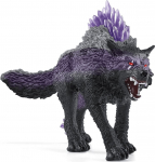M&auml;ngukujuke Schleich Shadow Wolf 42554, 14.5 cm, must v./violetne v.