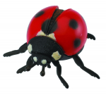 M&auml;ngukujuke Collecta Ladybird 88474, 5.5 cm, must v./punane v.