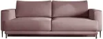 Diivan Dalia Velvetmat 24, roosa v., 95 x 260 cm x 90 cm