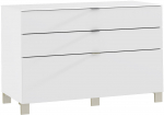 Kummut Forte ENJK211-C605, valge, 110 cm x 50.4 cm x 73 cm