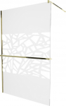 Du&scaron;isein Mexen Kioto+ Walk-In, 110 cm x 200 cm, kuldne