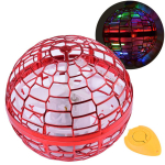 Interaktiivne m&auml;nguasi ufo pall, 10 cm, universaalne, punane v.