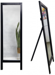 Peegel Kalune Design Cheval 145, teisaldatav, 45 cm x 145 cm, must v.