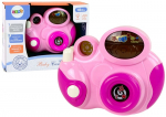 Interaktiivne m&auml;nguasi Lean Toys Camera 12065, 14 cm, roosa