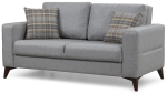 Diivanvoodi Atelier Del Sofa Kristal 2, helehall v., 169 x 90 cm x 86 cm