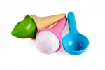 Liivakasti m&auml;nguasjade komplekt Lean Toys Ice Cream, mitmev&auml;rviline