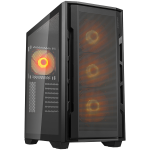 Arvuti korpus Cougar Gaming Uniface RGB, must