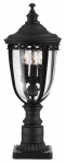Vabalt seisev v&auml;lisvalgusti Feiss Collection English Bridle, 60W, E14, IP44, must v., 21.6 cm x 55.3 cm