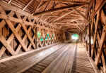 Fototapeet Artgeist Wooden Bridge, 70 cm x 100 cm