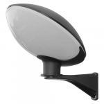 &Otilde;ue seinavalgusti Su-Ma Tao, 100W, E27, IP55, must v., 35 cm x 35 cm