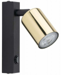 Valgusti seinale TK Lighting Top, GU10, 1 x 10 W, must v.