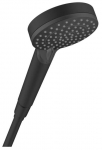 Du&scaron;ipihusti Hansgrohe Vernis Blend Vario EcoSmart, must v., 10 cm