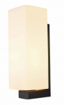 Valgusti seinale SLV Quadrass 1003430, E27, 1 x 40 W, must v.