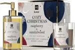 Seep, komplekt gl&uuml;tseriiniga HiSkin Cozy Christmas, sandlipuu/vaarikas, 2 tk