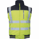 Vest meeste Cerva Knoxfield HVPS Revers, kollane v., XXXL suurus