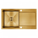 K&ouml;&ouml;givalamu Laveo Marmara SAM_G11T, Gold, roostevaba teras, 76 cm x 44 cm x 19 cm, kuldne
