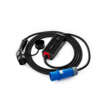 Elektriauto laadimiskaabel, type 2, 5 m, 7 kW