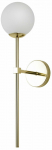 Valgusti seinale Light Prestige Piruleta LP-008/1W GD, G9, 1 x 5 W, valge v., 12 x 12 cm