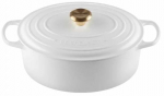 Pott Le Creuset, 31 cm, 6.3 l, valge v.