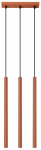 Valgusti lagi Sollux Pastelo 3, G9, 3 x 8 W, punane v.