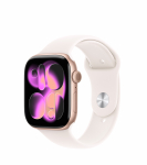 Nutikell Apple Watch Series 11 GPS + Cellular 42mm MF8E4ET/A, rose gold alumiiniumist korpus light blush spordirihmaga - S/M