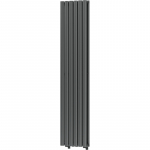 Veek&uuml;tte r&auml;tikuradiator Mexen, antratsiit, 36 cm x 160 cm, 1039 W
