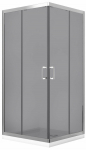 Du&scaron;ikabiin Besco Modern, ruudukujuline, aluseta, 90 cm x 90 cm x 190 cm