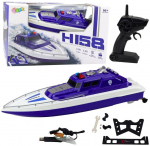 Rc paat Lean Toys H158, 1:28, sinine v.