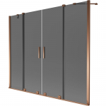 Du&scaron;isein Mexen Velar Duo, 190 cm x 150 cm, grafiit/roosa kuld