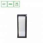 &Otilde;ue seinavalgusti Spectrum Block, 20W, LED, IP65, must v., 32 cm x 10 cm