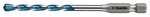 Universaalne puur Makita TCT E-14956, puit/metall/keraamika, keermega, hex 1/4, 5 mm x 10 cm