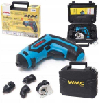 Akukruvikeeraja koos akuga WMC Tools WMC-1036, 4 V, 1.5 Ah