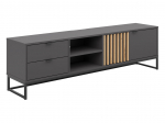 TV-laud Phil, pruun v./grafiit v., 40 cm x 175.8 cm x 36.8 cm
