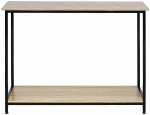 Kahjustatud pakendiga toode. Konsoollaud OTE, pruun v./must v., 35 cm x 106 cm x 81 cm