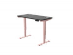 Arvutilaud reguleeritava k&otilde;rgusega Desktronic HomePro, 120 cm x 60 cm, 61 - 127 cm, must v./roosa v.