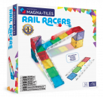 Magnetkonstruktor Magna-Tiles Rail Racers 251033MT, 33 tk, mitmev&auml;rviline