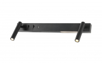 Valgusti seinale Domoletti Split 19143-BK, LED, 4000 &deg;K, 2 x 6 W, must v.
