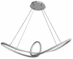 Valgusti lagi CristalRecord Lidias 93-350-60-180, LED, 2700 - 6500 &deg;K, 1 x 60 W, valge v. / roostevaba teras v.