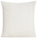 Dekoratiivpadjap&uuml;&uuml;r Homla Flave 782596, valge v., 45 cm x 45 cm