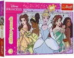 Pusle Trefl Disney Princess Glitter, 41 cm x 27 cm, 100 tk