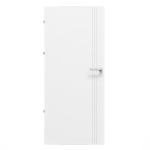 Siseukseleht Domoletti TG1, vasakpoolne, valge v., 203 x 64.4 x 4 cm