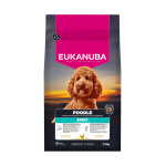 Kuiv koeratoit Eukanuba Breed Care Poodle, kanaliha, 7.5 kg