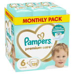 Kahjustatud pakendiga toode. M&auml;hkmed Pampers Premium Care, 6 suurus, 13 - 18 kg, 128 tk