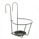 Lillepotihoidik Garden Center 20677, metall, roheline