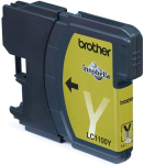 Tindiprinteri kassett Brother LC1100Y, kollane v.