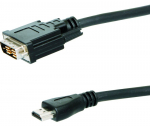 Juhe Logilink HDMI-DVI-D HDMI male, DVI-D male, 5 m, must v.
