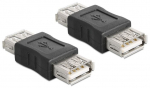 Adapter Delock USB-A female, USB-A female