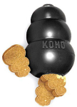 M&auml;nguasi koerale, universaalne Kong Extreme, 7.6 cm, &Oslash; 4.4 cm, must v., S